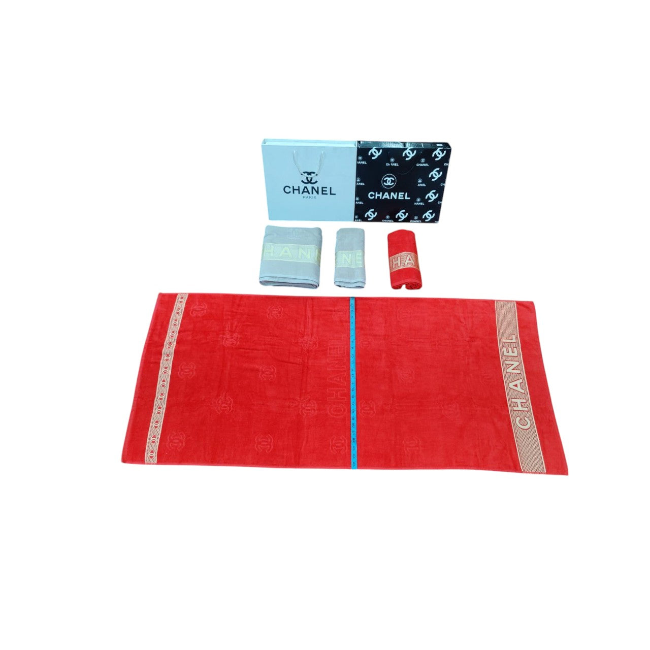 2 PAIR OF TOWEL SETS