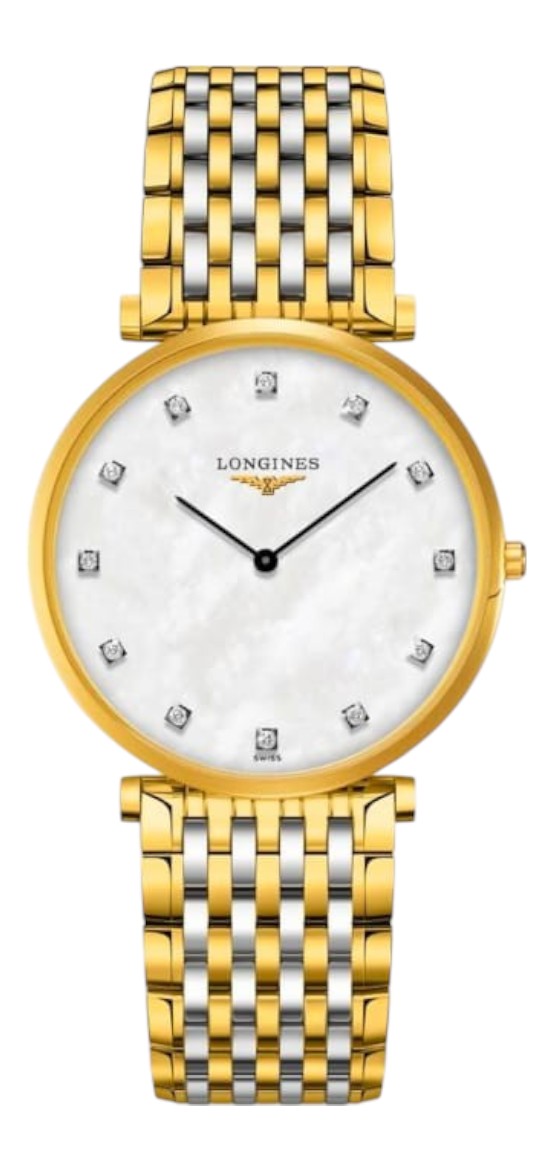 LONGINES レディース時計 レザーベルト ゴールド 楽天市場】【ウォッチ】LONGINES ロンジン ゴールド文字盤 GP 革