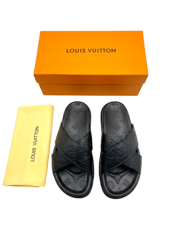 LV Style Luxury Slippers