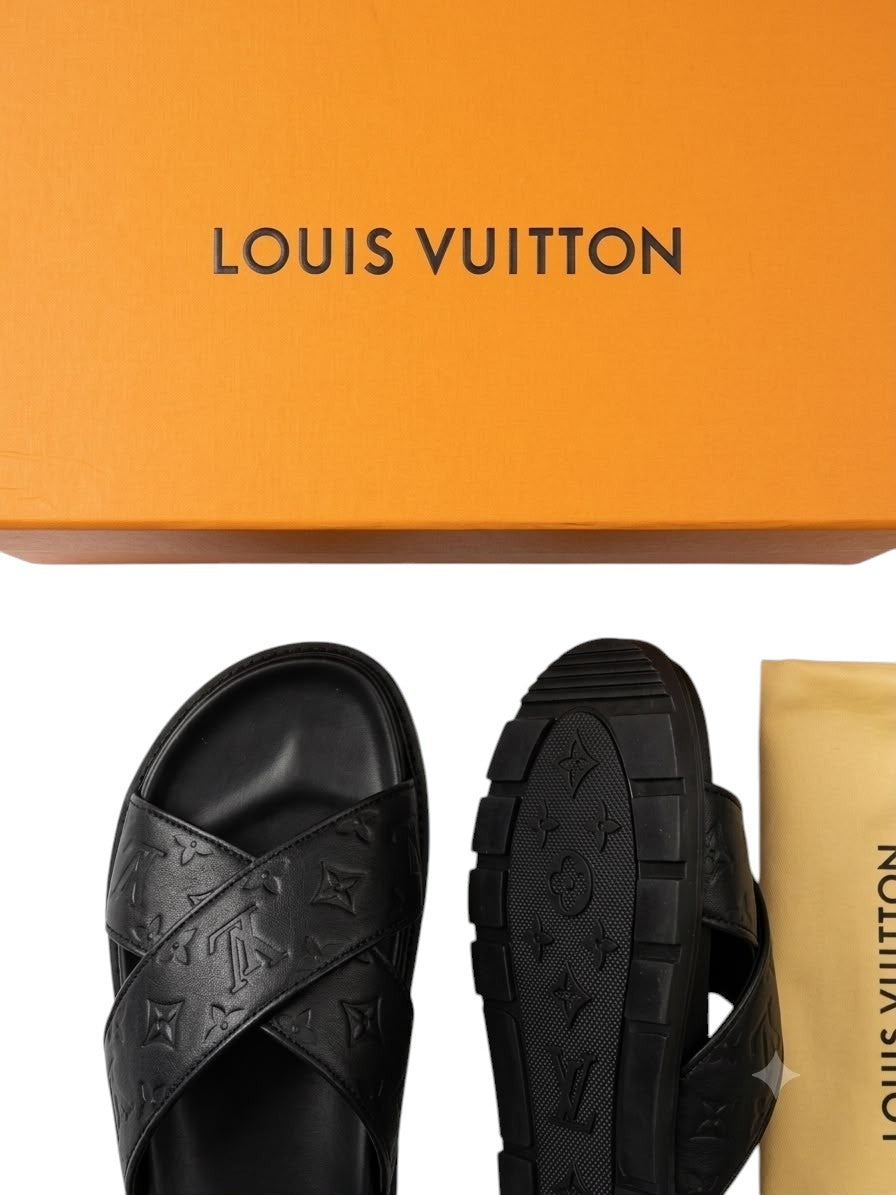 LV Style Luxury Slippers